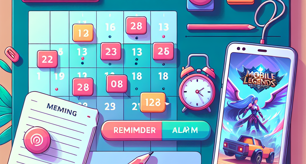 Tips Jitu Menyusun Jadwal Mobile Legends yang Efektif dan Seru