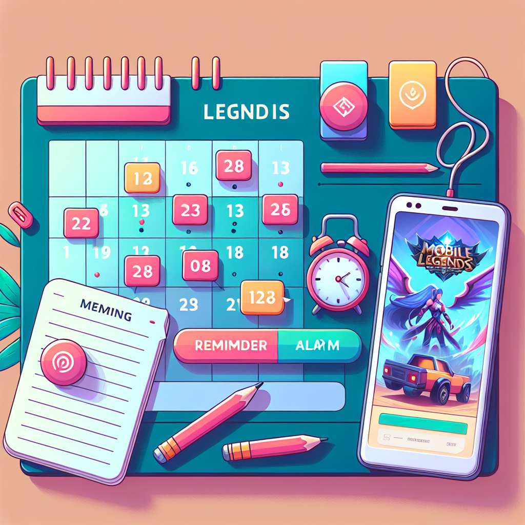 Tips Jitu Menyusun Jadwal Mobile Legends yang Efektif dan Seru