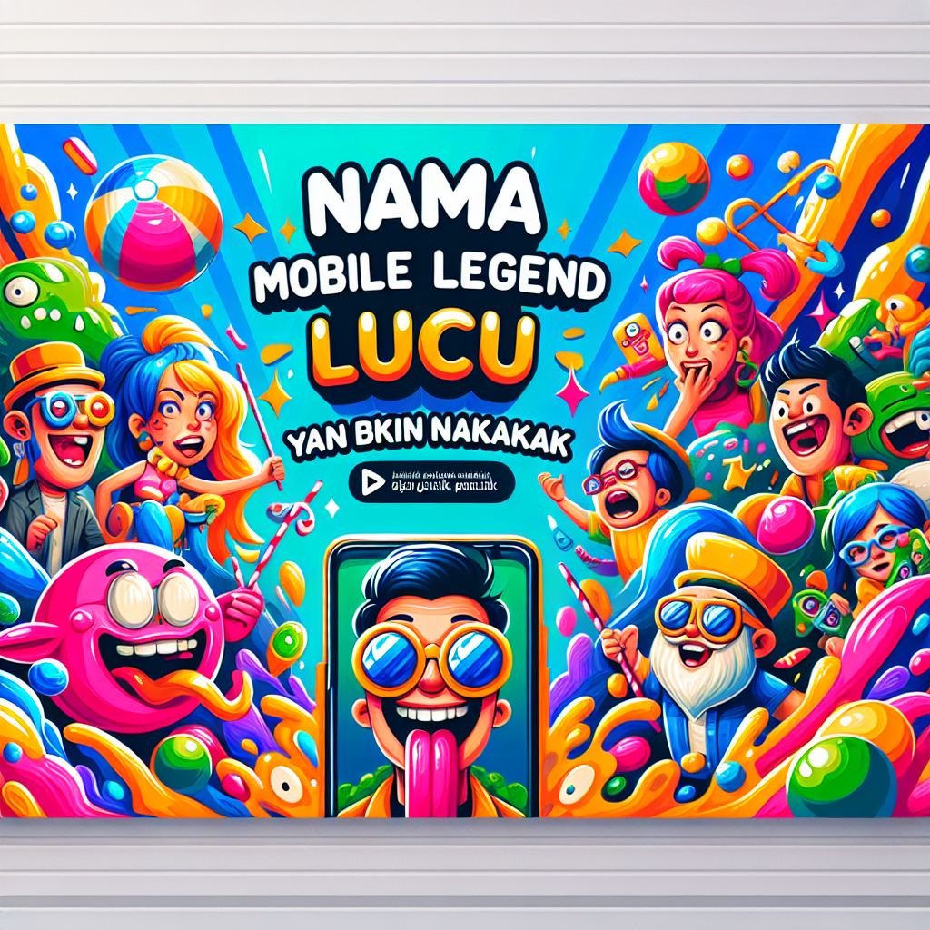 Nama Mobile Legend Lucu yang Bikin Ngakak